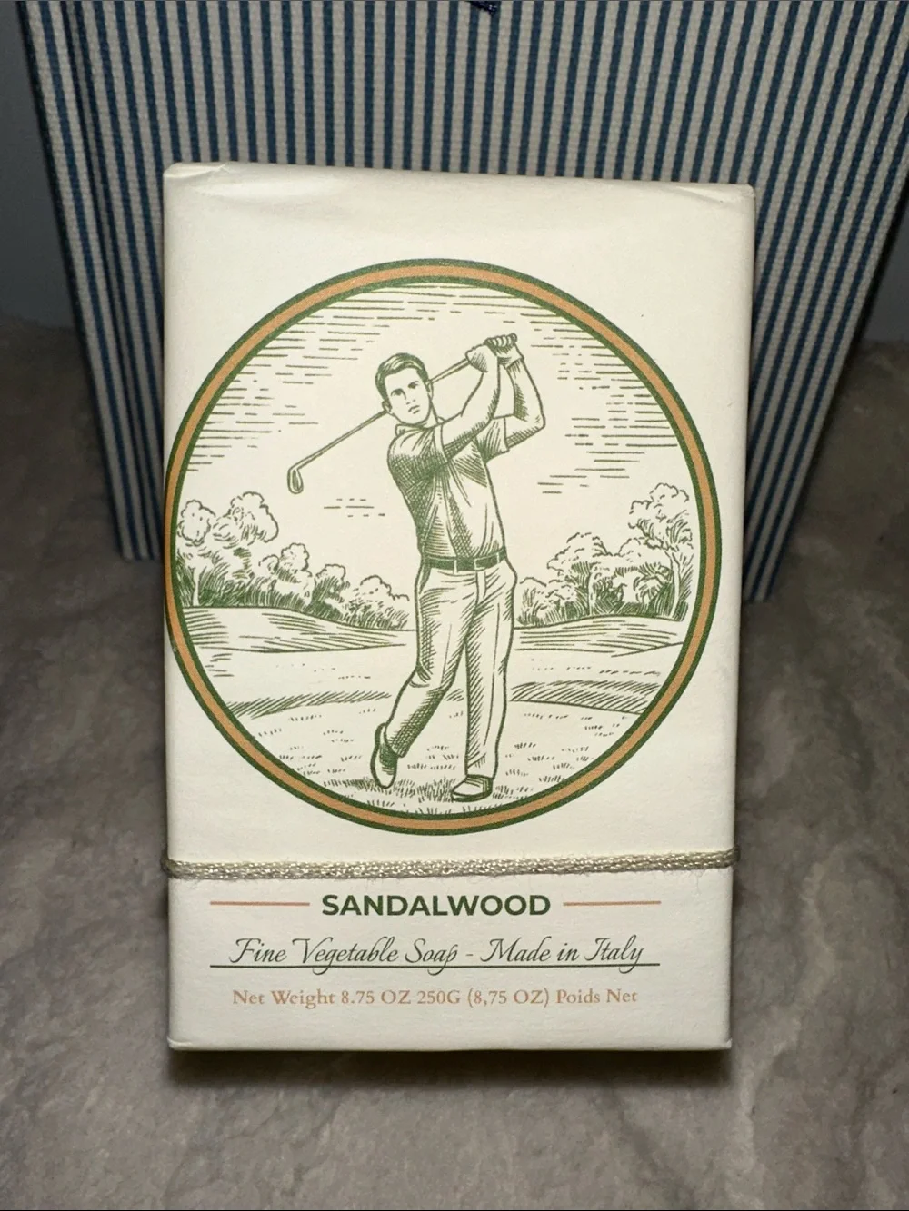 ALCHIMIA SOAP SANDALWOOD Scented Fine Vegetable Soap Bars for Men 2 Bars